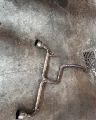 TERMINALE DI SCARICO DIRETTO DBR ABARTH 595