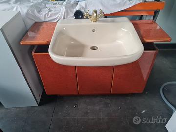 Mobile bagno in vera radica