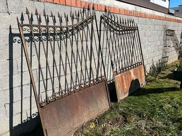 Cancello in ferro battuto d’epoca – Inizio '900