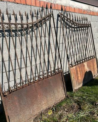 Cancello in ferro battuto d’epoca – Inizio '900