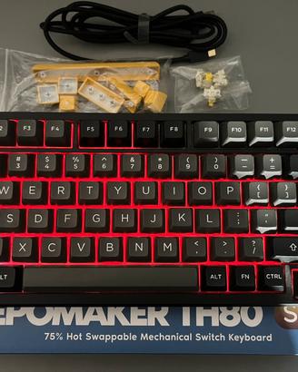 Tastiera meccanica gaming RGB EPOMAKER TH80 SE 75%
