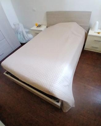 Letto contenitore 1 piazza e mezza