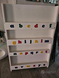 Libreria bambini legno