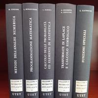 Collezione di Matematica applicata - UTET (5 tomi)