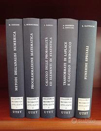 Collezione di Matematica applicata - UTET (5 tomi)