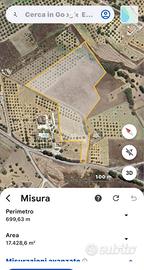 Terreno contrada giallonardo