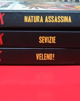 Diabolik libri serie Nero su nero 