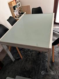 Tavolo vetro calligaris