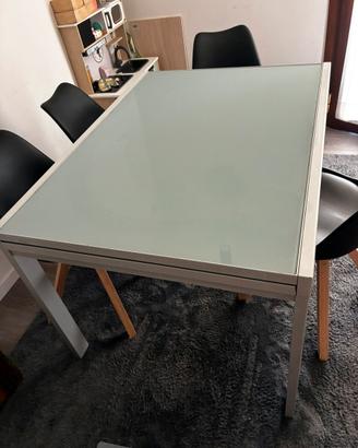 Tavolo vetro calligaris