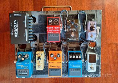 Pedali in blocco MXR BOSS TCELECTRONIC IBANEZ