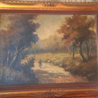 quadro paesaggio  G.Montini