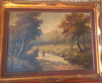 quadro paesaggio  G.Montini