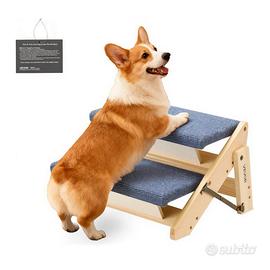 Scale per Animali Domestici in Legno con 2 Gradini