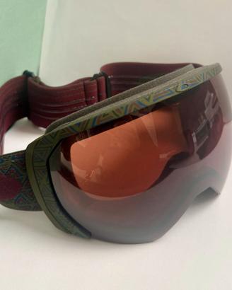 Machera sci snowboard OAKLEY FLIGHT PATH L Garnet