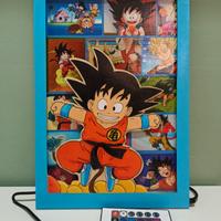 Dragon ball quadro che si illumina. 