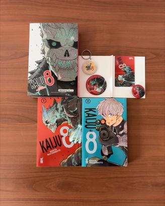 Kaiju No.8 Starter Pack Vol. 1-2 con Gadget
