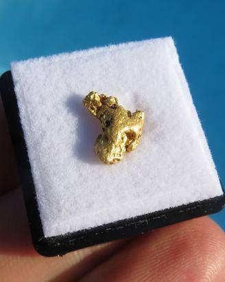 Minerali *** RARA PEPITA d'ORO NATURALE Australia