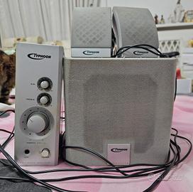Typhoon 2.1 – Amplificatore + Subwoofer + Casse