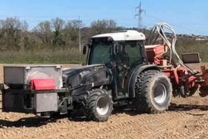 Tramoggia frontale concime localizzato