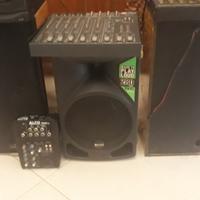 MIXER  VARI MODELLI  CASSE AMPLIFICATE  