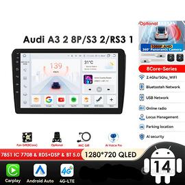 Autoradio Carplay/ Android Audi A3 2003-2012