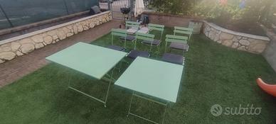 Set da giardino pieghevole