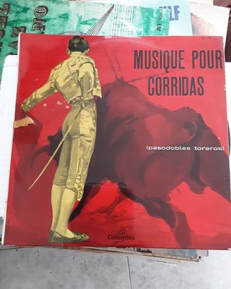 DISCO VINILE MUSIQUE POUR CORRIDAS