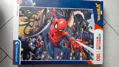 Puzzle "Spiderman" Clementoni 180 pezzi 6+anni 