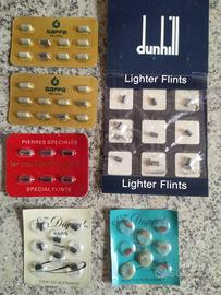 Pietrine accendini (Cartier Dunhill Dupont Saffa)
