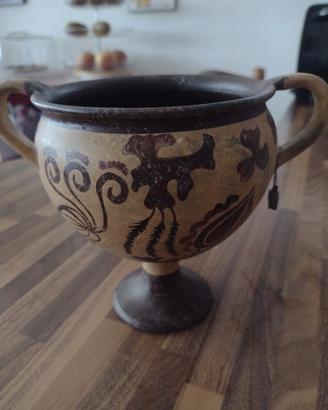 riproduzione vaso greco del periodo miceneo