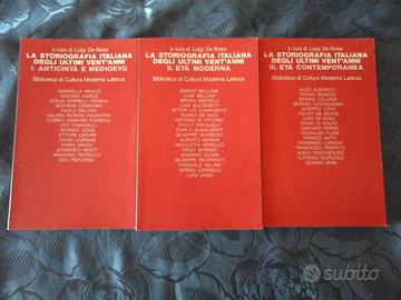 La storiografia italiana degli ultimi vent'anni