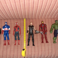 Thor, hulk, captain America, iron man, spider