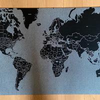 Mappamondo in feltro