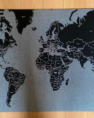 Mappamondo in feltro