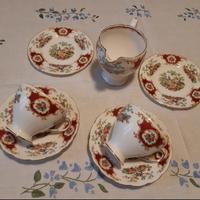 Set CIOCCOLATA porcellana inglese FOLEY BROADWAY