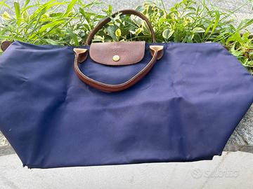 Longchamp pliage taglia M viola
