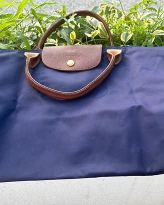 Longchamp pliage taglia M viola