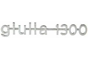 Emblema Targhetta Alfa Romeo Giulia 1300