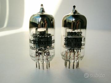 6922 EH Sovtek valvole bilanciate