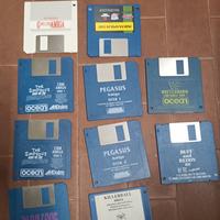 floppy con giochi per Amiga