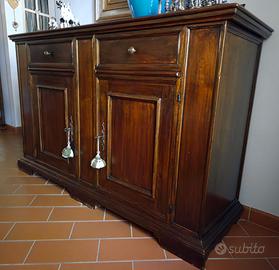 Madia in legno massiccio botti