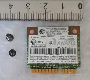 2 schede wifi interne Atheros AR5B22 + QCNFA335