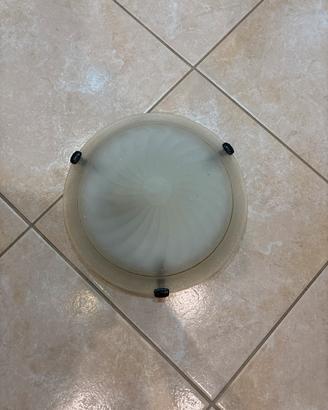 Plafoniera da Soffitto in Vetro Satinato