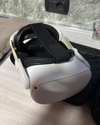 Oculus quest 2 128 con custodia e cinturino kiwi