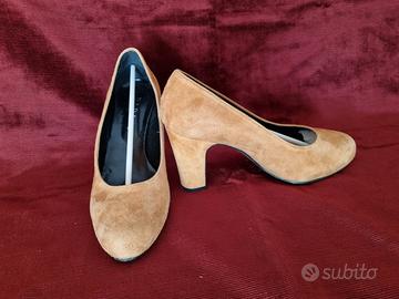 Scarpe donna in camoscio