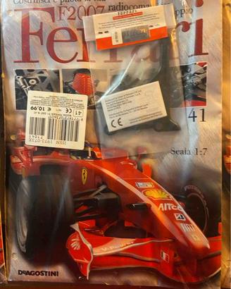 Ferrari F2007 DeAgostini busta montaggio n.41
