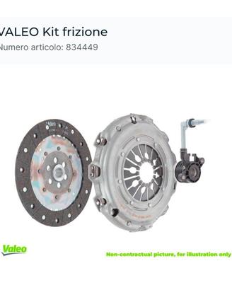 Kit frizione valeo volvo nuovo