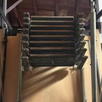 Scala retrattile per soffitto o soppalco