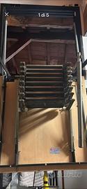 Scala retrattile per soffitto o soppalco