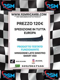 minigonna lato sinistro smart 450